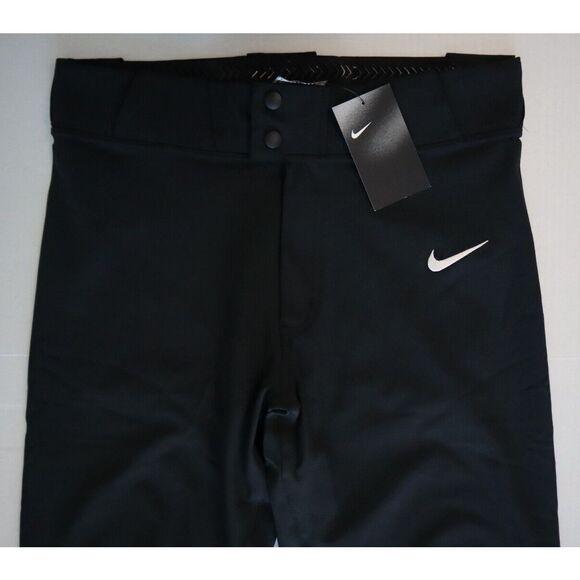 Nike BQ3239-010 Men's Sz Medium Black Dri-FIT Vapor Select Baseball Pants - Picture 4 of 7